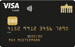 PaySol - Deutschland-Kreditkarte Gold
