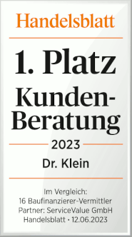 Оценка Dr. Klein Baufinanzierung