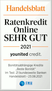 Testsiegel für Younited Credit DE - Online-Kredit