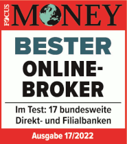 Focus Money: Bester Onlinebroker des Jahres 2015 lt. Ausgabe 7/2015