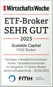 Testsiegel für Scalable Capital - Free Broker gettex